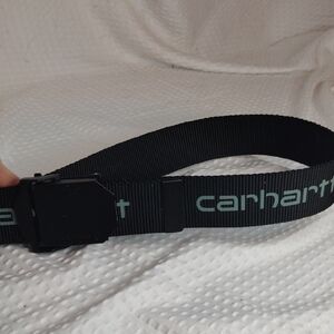 Carhartt Black Belt with Gray Logo